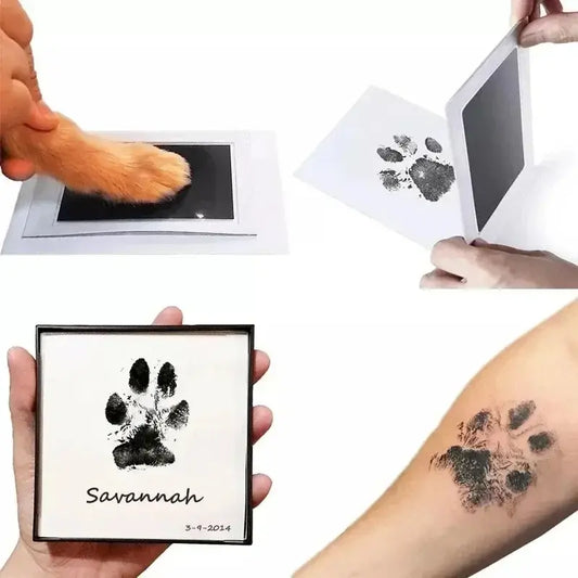 Safe Non-toxic Printing Pad Pet Footprint